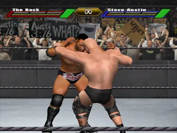 WWE WrestleMania X8 screen shot game playing